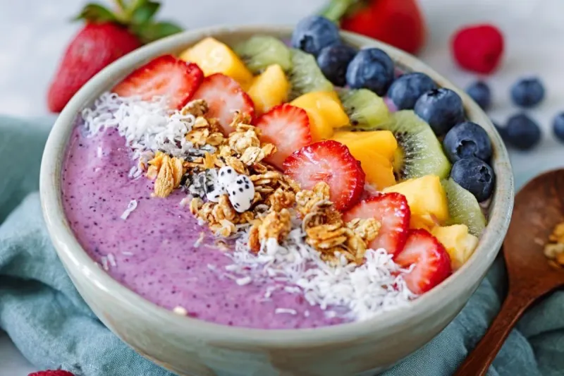 Rainbow Smoothie Bowl