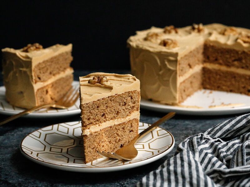 Coffee And Walnut Cake