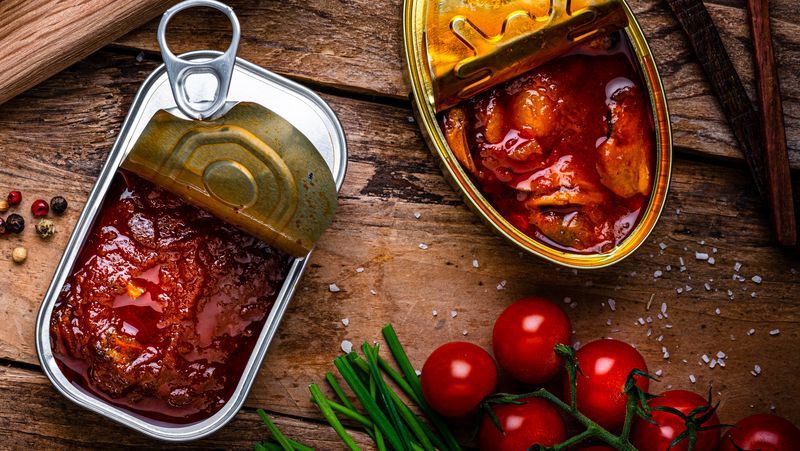 Tinned Sardines In Tomato Sauce
