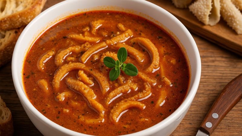 Tripe Soup (Dršťková Polévka)