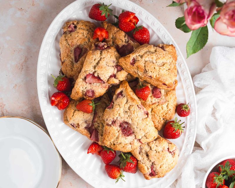 Strawberry Scones