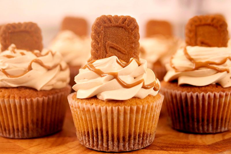 Biscoff Cupcakes