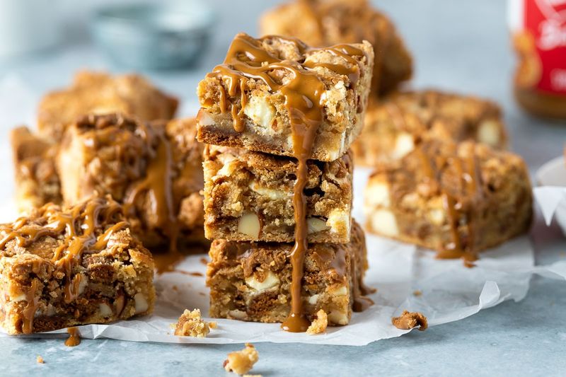 Biscoff Cookie Bars