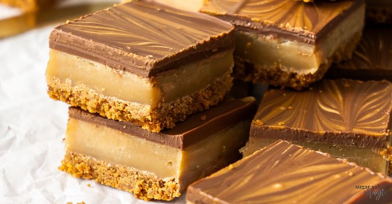 Biscoff Millionaire's Shortbread