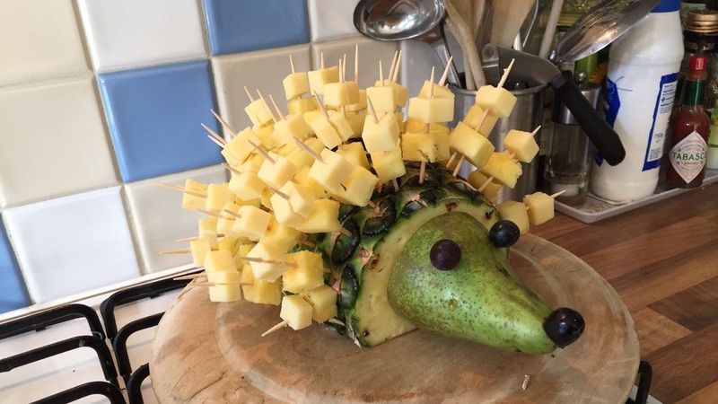 Cheese And Pineapple Hedgehogs
