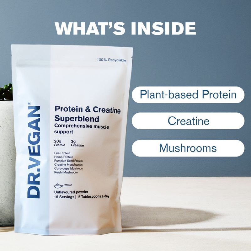 Dr Vegan Protein And Creatine Superblend