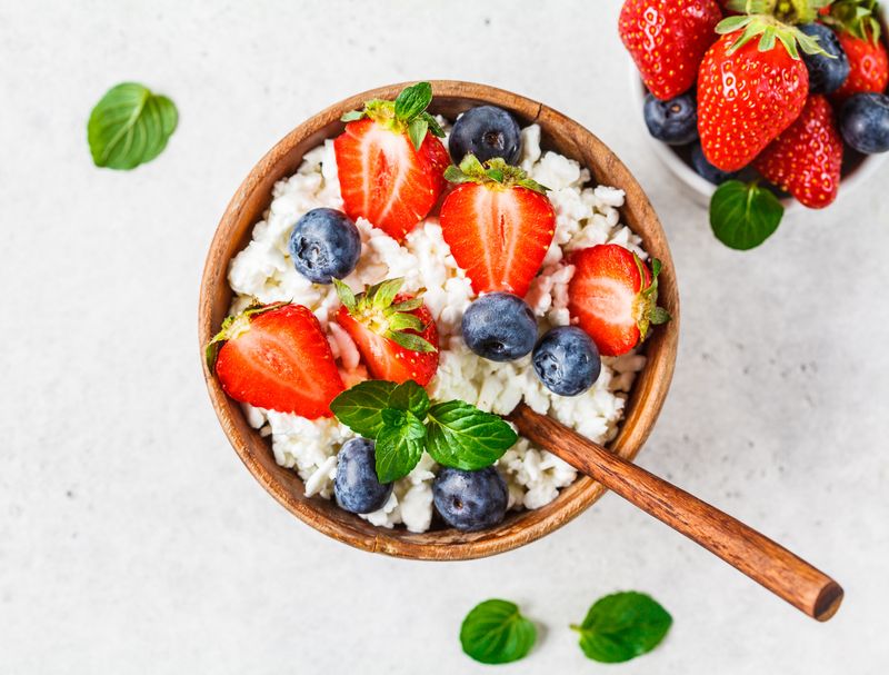 Cottage Cheese With Fruit