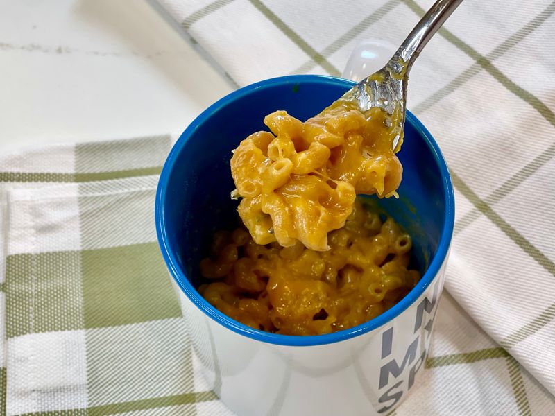 Microwave Mac And Cheese