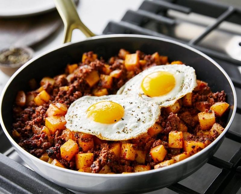 Chorizo And Potato Hash