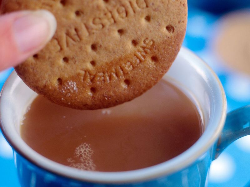 Tea And Digestive Biscuits
