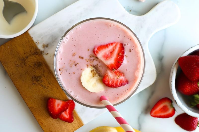Smoothies With Fruit And Yoghurt