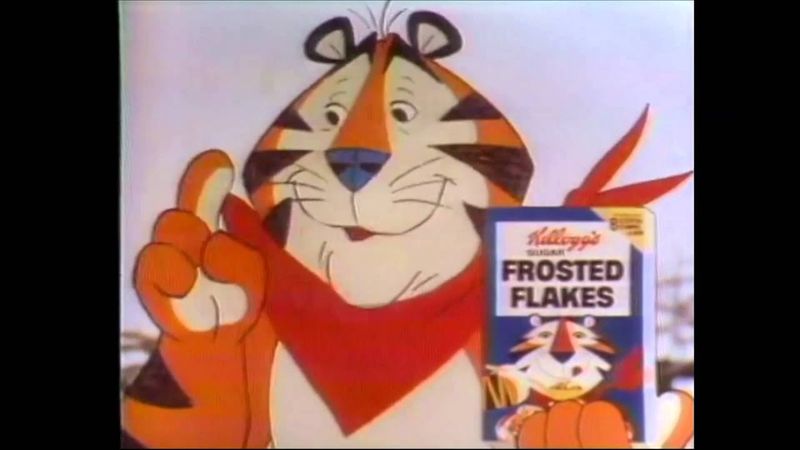 Kellogg's Frosted Flakes Tony The Tiger Early TV Ads (1950s–1960s)