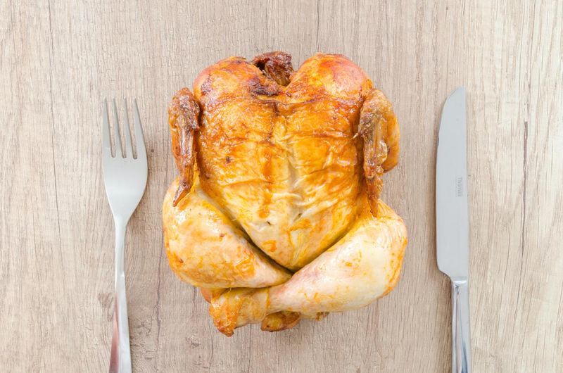 Leftover Roast Chicken Pieces