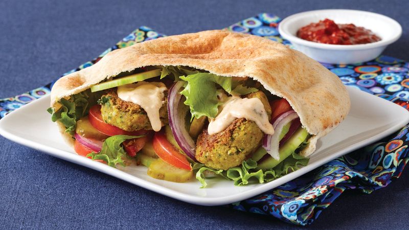 Falafel And Salad