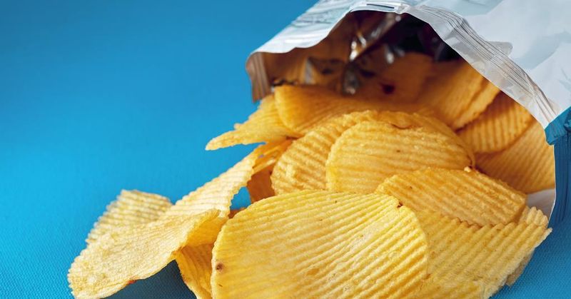 Crisps In Paper Bags