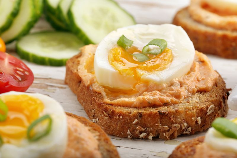 Boiled Eggs With Wholegrain Toast