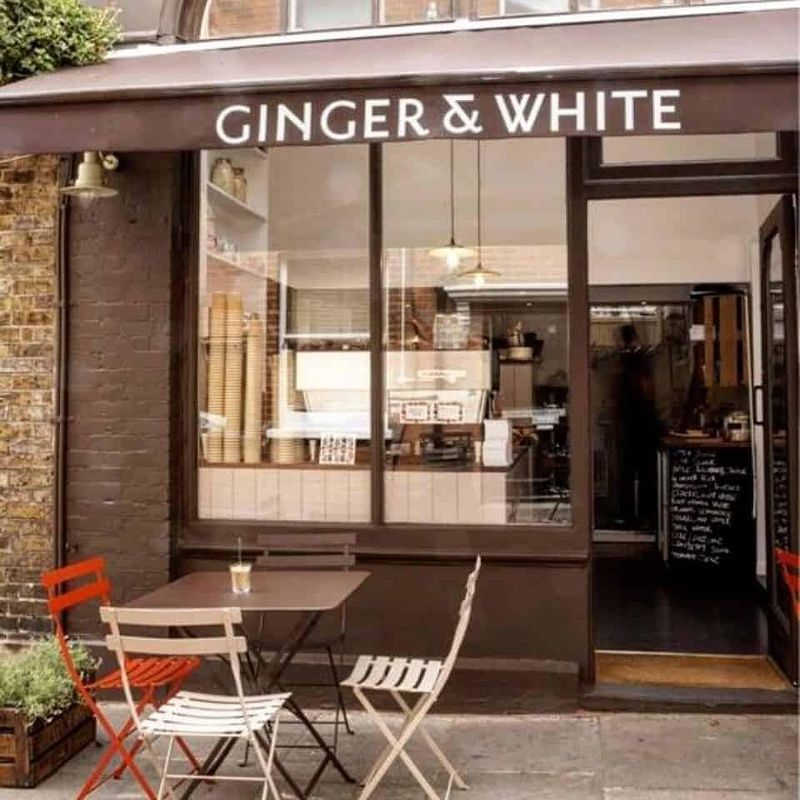Ginger & White