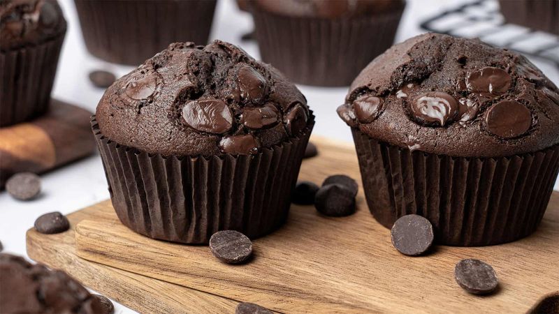 Double Chocolate Muffins
