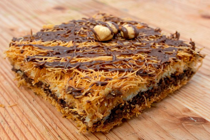 Nutella Kunafa