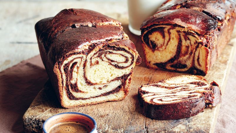 Cozonac (Sweet Bread With Nuts Or Cocoa)