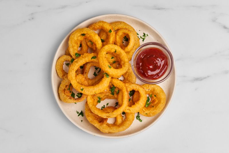 Crunchy Air Fryer Onion Rings