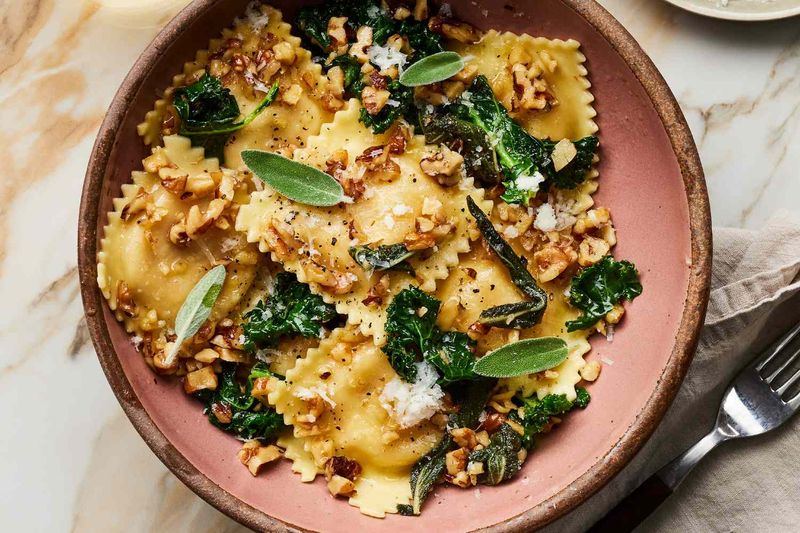 Butternut Squash And Sage Ravioli