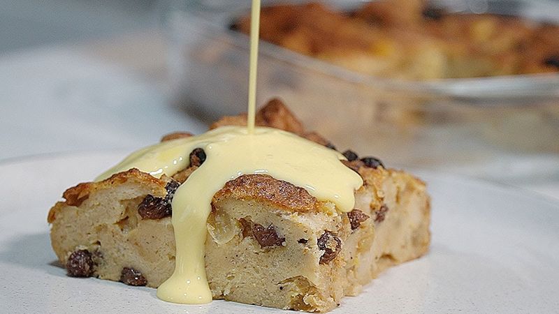 Scouse-Inspired Sweet Bread Pudding