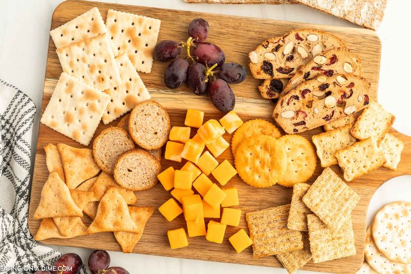 Cheese On Crackers
