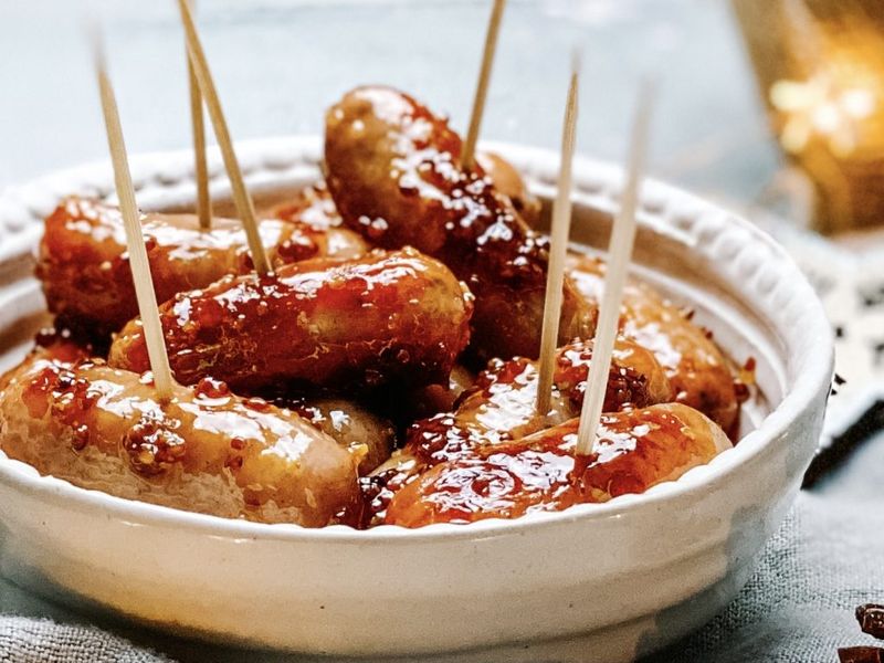 Cooked Sausages Or Cocktail Sausages