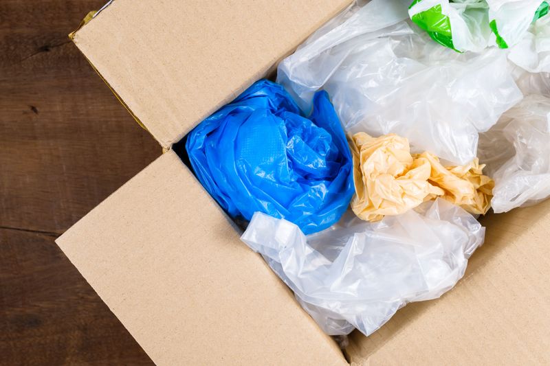 Bringing And Reusing Old Plastic Carrier Bags