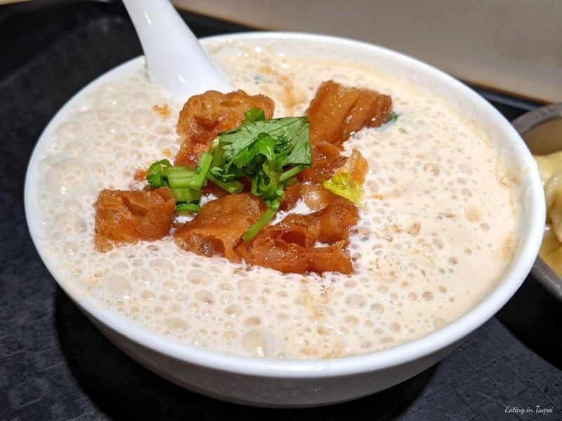 Soy Milk Served Warm And Savoury