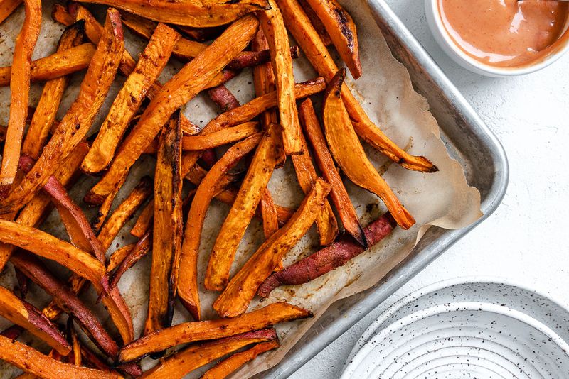 Oven-Baked Sweet Potato Fries