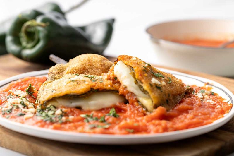 Cheesy Chiles Rellenos