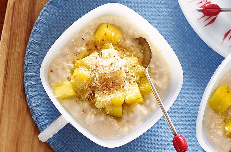 Coconut Milk Rice Pudding