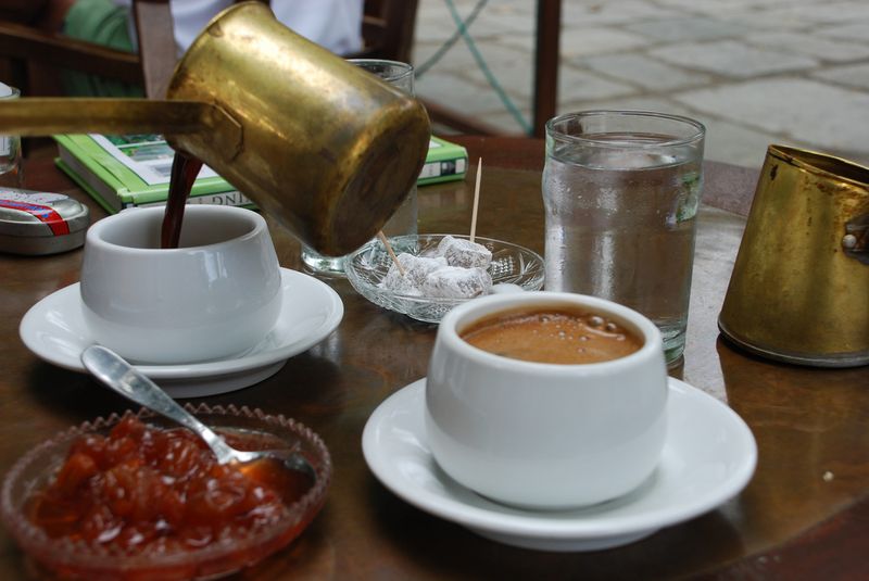 Coffee Is Sipped Slowly Over Time