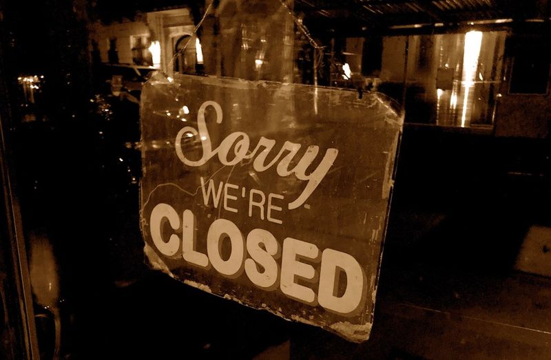 Restaurants Closing Earlier Than Expected