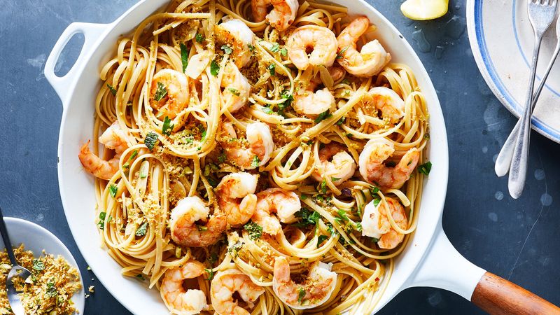 Prawn Linguine