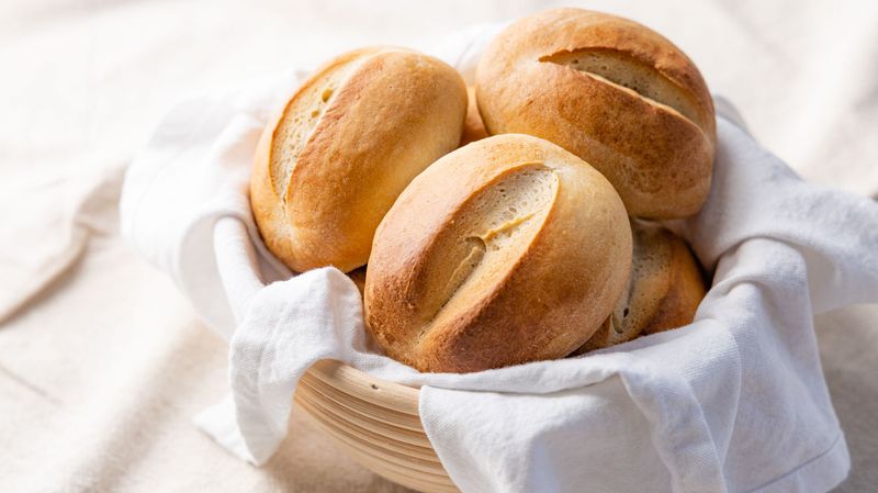 Serving Bread Rolls Known As Brötchen Instead Of Toast