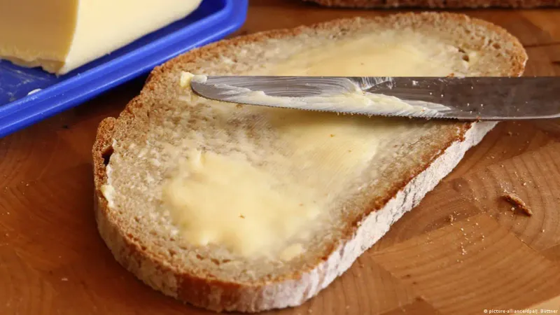 Buttered Bread Is A Staple