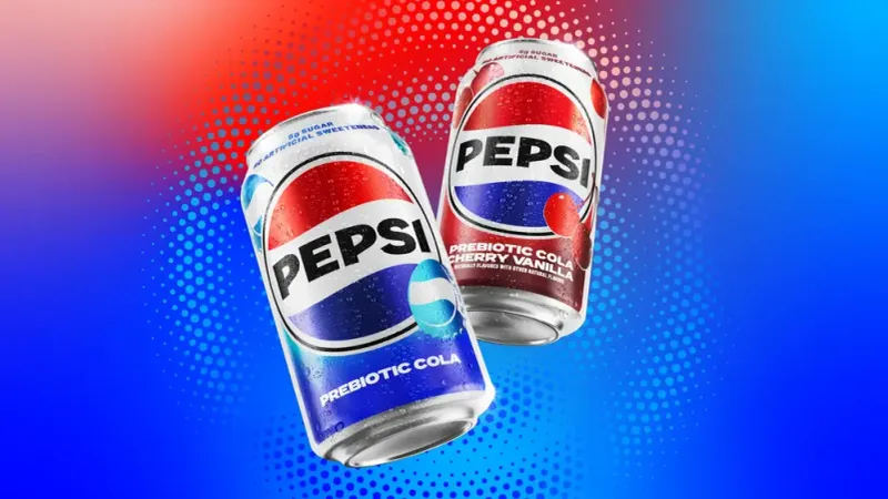 Pepsi Prebiotic Cola 