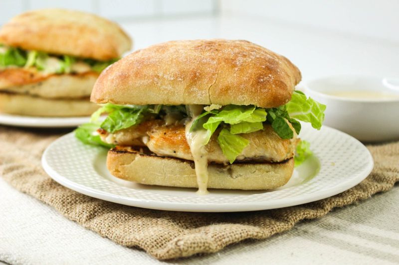 Chicken Caesar (Light Dressing)