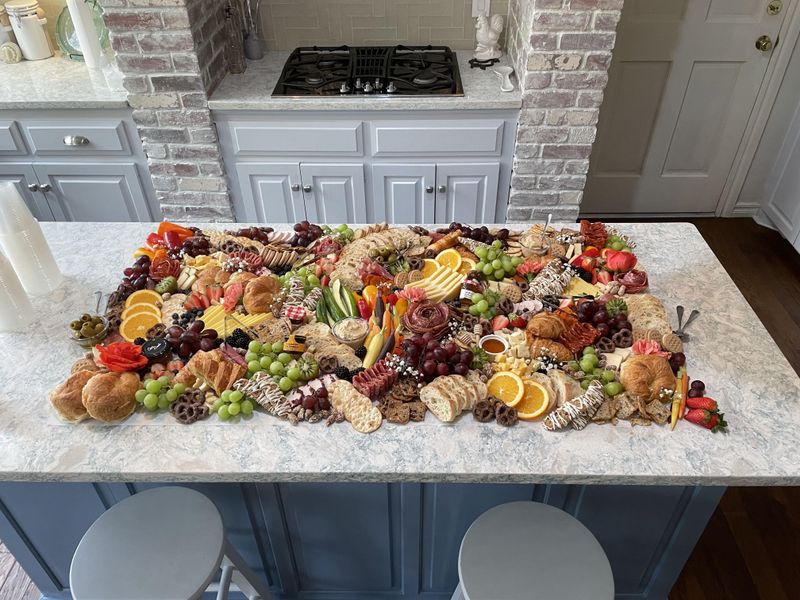 Overdecorated Charcuterie Boards