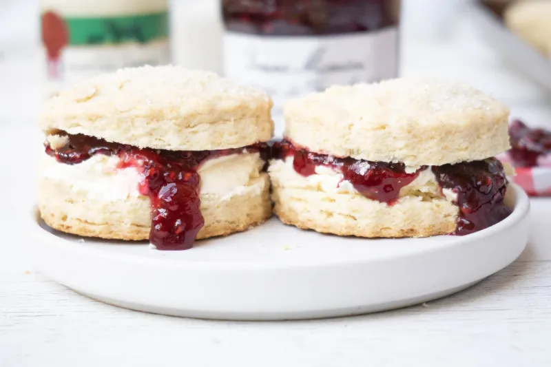 Scones With Jam And Clotted Cream