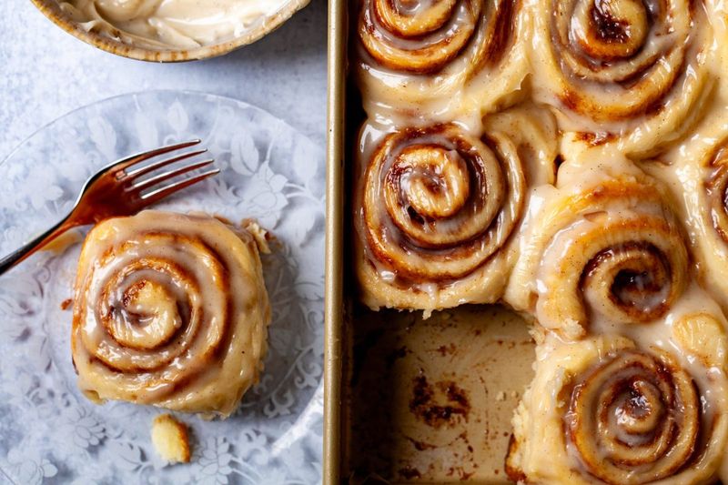 Freshly Baked Cinnamon Rolls