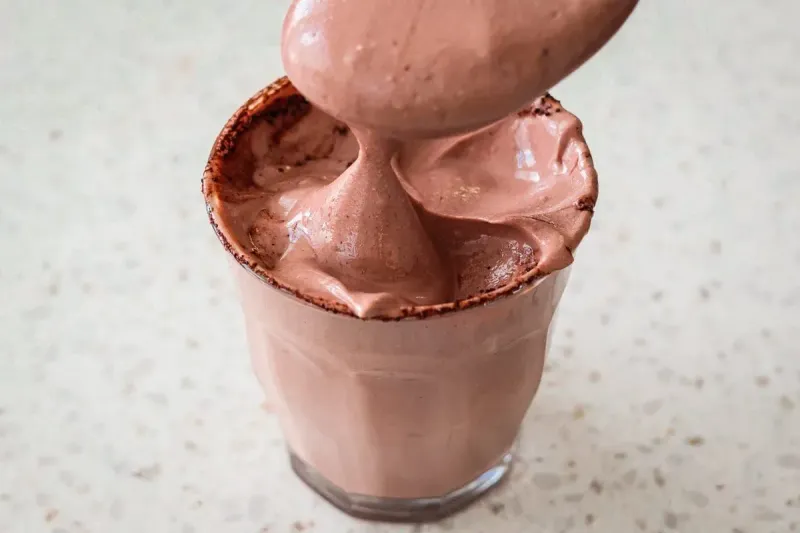 Cottage Cheese Chocolate Pudding