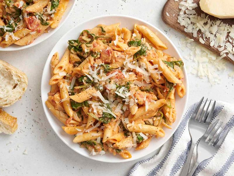 Wholegrain Pasta With Tomato Sauce