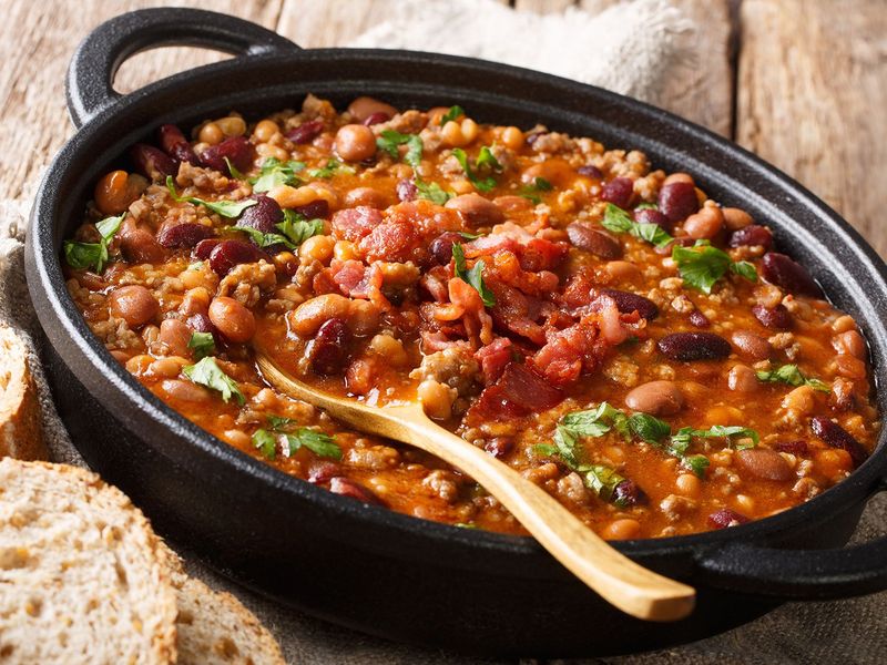 Bean And Vegetable Casserole