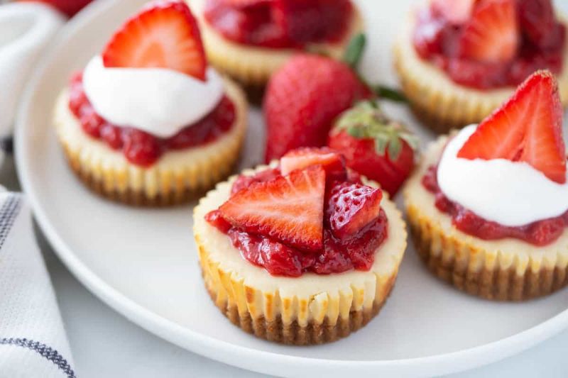 Baked Protein Cheesecake Cups