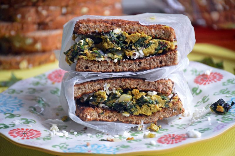 Egg And Spinach