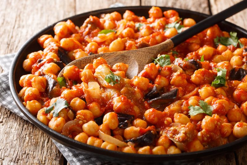 Mediterranean Chickpea And Vegetable Stew